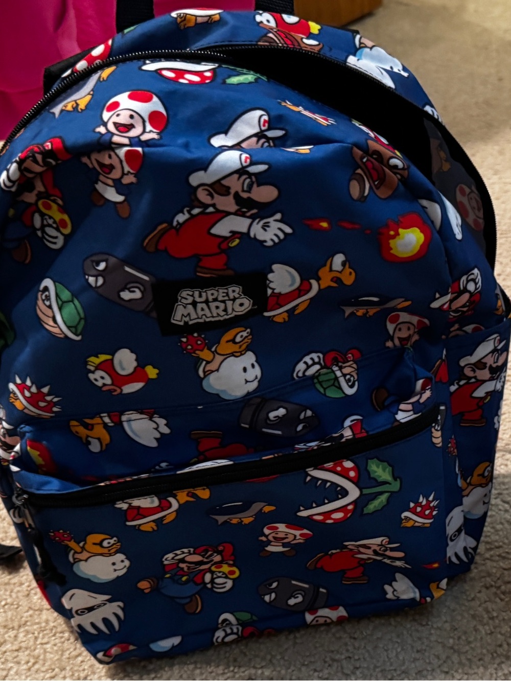 Super Mario Lunch & Backpack - Picture 7 of 13